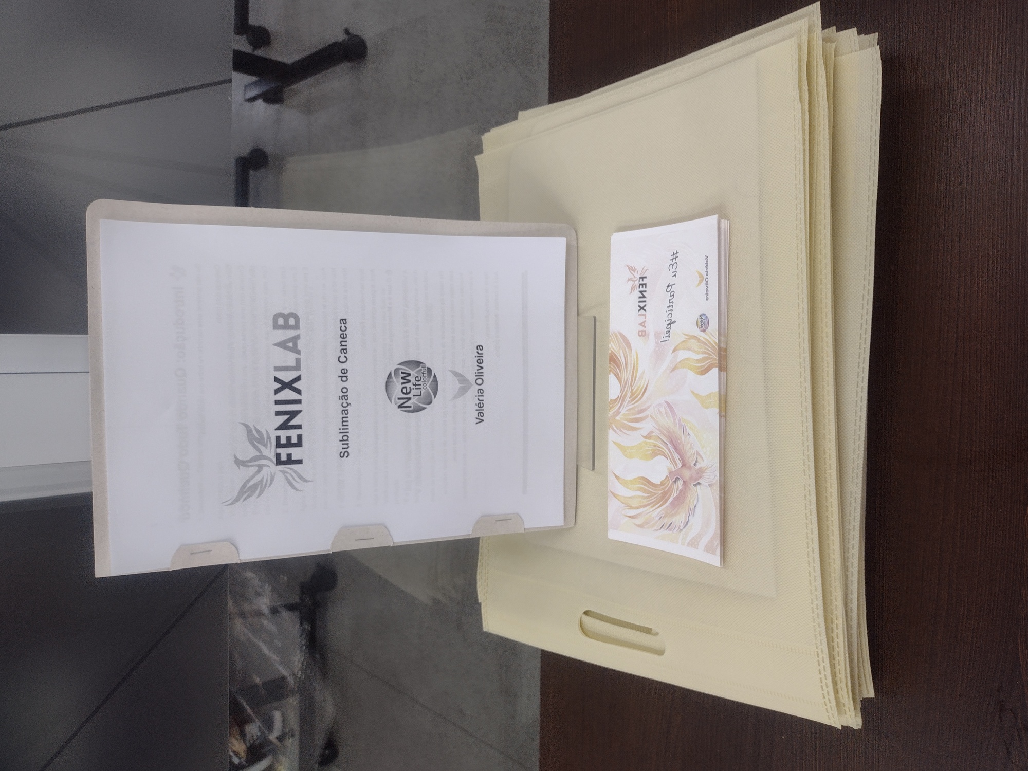 Evento FenixLab - Materiais