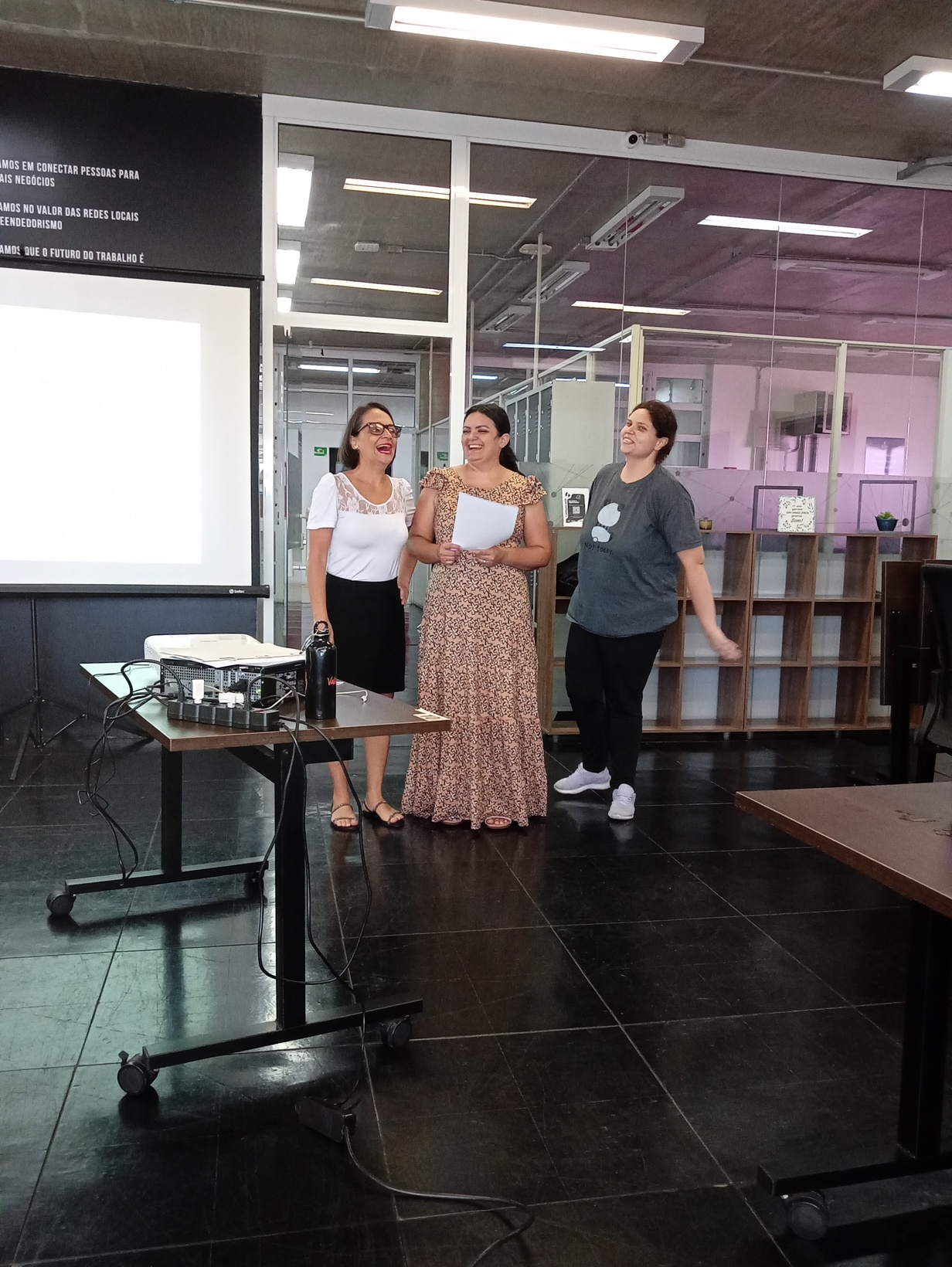 Evento FenixLab - Instrutoras